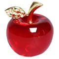 Christmas Crystal Apple Glass Crafts Home Decoration Car Ornaments