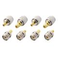 8 Pcs / Set Uhf Sl16 Pl259 So239 to Sma Male Plug Female Jack Rf Test