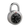 Master Coded Lock 50mm with Round Fixed Dial Combination Padlock Defender