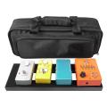 Guitar Pedalboard Aluminum Alloy Pedalboard with Bag,small Size