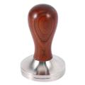 Coffee Tamper Wood Handle Coffee Powder Hammer 58.35mm Accessories