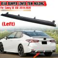 Car Rear Left Bumper Trim Cover for Toyota Camry Se Xse 2018-2020