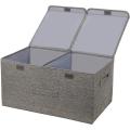 Storage Box,collapsible Fabric  Storage Box with Lid,organizer