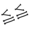 6pcs Chassis Link Rod Pull Rod Set for Sg 2801 Sg2801 1/28 Rc Car