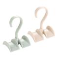 Rotating Storage Rack Bag Hanger Clothes Plastic Rack Tie Green