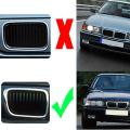Car Front Kidney Grille Grill For-bmw M3 E36 3 Series