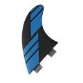 Surfing Double Tabs Fins M Size Honeycomb Red/blue/white Color ,1