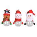 Child Kids Christmas Candy Jar Storage Bottle Santa Doll Bag 3pcs