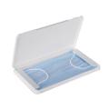 Portable Disposable Container Safe Health Mask Storage Box-white
