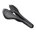 Non-standard Full Carbon Fiber Laminated Leather Saddle Seat Black