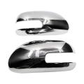 1 Pair Abs Chrome Rearview Side Mirror Case for Toyota Vios