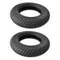 2pcs 10 Inch Tire Tyre for Xiaomi M365 10 X 2/ 2.5 Rubber Tyres