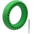 Electric Scooter Tires for Xiaomi M365/gotrax Gxl V2, Green