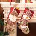 2 Pack Christmas Stockings for Xmas Holiday Family Party Decoration