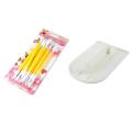 Domire Cake Decorating Sugarcraft Modelling Tools Kit 8 Pieces Yellow