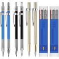 Carpenter Pencils with Marker Refills and Carbide Scriber Tool