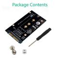 Ssd Adapter Card Set M.2 Key M Ssd for Nvme Ssd 2230/2242/2260/2280