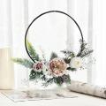 Wall Decoration Wreath Garland The Simulation Flower Vine Rattan-a