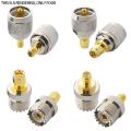 8 Pcs / Set Uhf Sl16 Pl259 So239 to Sma Male Plug Female Jack Rf Test