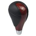 Red Leather Automatic Transmission Gear Shift Knob for Lexus Es Is Rx