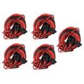 5pcs 5 Led Light 5mm 3 White 2 Red Light for 1/8 1/10 Axial Scx10