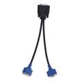 Dms-59 Pin Male to Dual Vga Female Y Splitter Adapter Cable