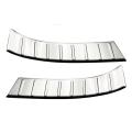 2pcs Trunk Door Guard Strips Sill Plate Protector Rear Bumper Guard