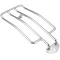 Luggage Rack Backrest Support Shelf Fits Seat 280mm (11 Inch) Silver