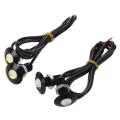 4pcs Car Led Eagle Eye Daytime Running Drl Tail Backup Light White