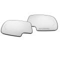 1 Pair Front Wing Rear View Mirror Glass for Gmc Chevy Cadillac 03-07