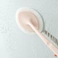 Long Handle Brush Cleaning Sponge for Kitchen Toilet Bathroom Gray