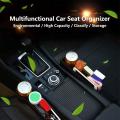Pu Leather Car Seat Organizer,front Seat Space Filler(passenger Side)