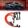 5pcs Car Spark Plug Ignition Wire Kit for Honda Accord & Civic