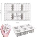 3d Bubble Candle Mold - 6 Cavity Cube Mold for Candles Soap Making