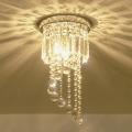 Nordic Aisle Light Porch Balcony Entrance Light Crystal Ceiling Lamps