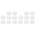 8 Pack 84 Inch White Disposable Peva Plastic Round Tablecloths(white)