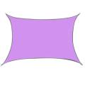 Sun Shade Sail Canopy 2 X 3meter Cover for Patio Outdoor(purple)