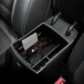 For 2020 Hyundai Venue Car Armrest Storage Box with Rubber Mat