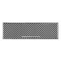 Carbon Fiber Center Control Panel Ashtray Box Cover Trim Sticker