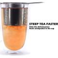 Tea Strainer, Loose Tea Brewer, Ultra-fine Mesh Loose Tea Device