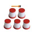 5pcs for Xiaomi Deerma Vc01 Hepa Filter Replacement Use Accessories