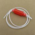 2 Meter Red Syphon Tube Hand Fuel Pump Gasoline Siphon Hose Gas Oil