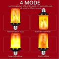 Led Flame Effect Light Bulb 4 Modes Flickering Emulation Lamp -4
