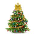 Golden Christmas Bow Christmas Tree Decoration Christmas Ornament