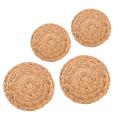 4 Pack Woven Placemat,round Woven,for Kitchen Party Wedding Decor,etc