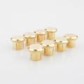 12pcs Noise Stopper Gold Plated Short Circuit Rca Socket Protect Caps