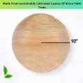 20 Pack - Large Round Biodegradable Tableware - Perfect for Picnic