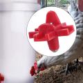 18 Pack - Horizontal Side Mount Automatic Poultry Nipples for Chicken