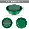 16packs Floral Foam Rounds In Bowls Diy Flower Arrangement Kit Green