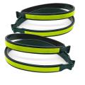 2pair Bike Trouser Clips Bike Trouser Clips with Reflective Bands
